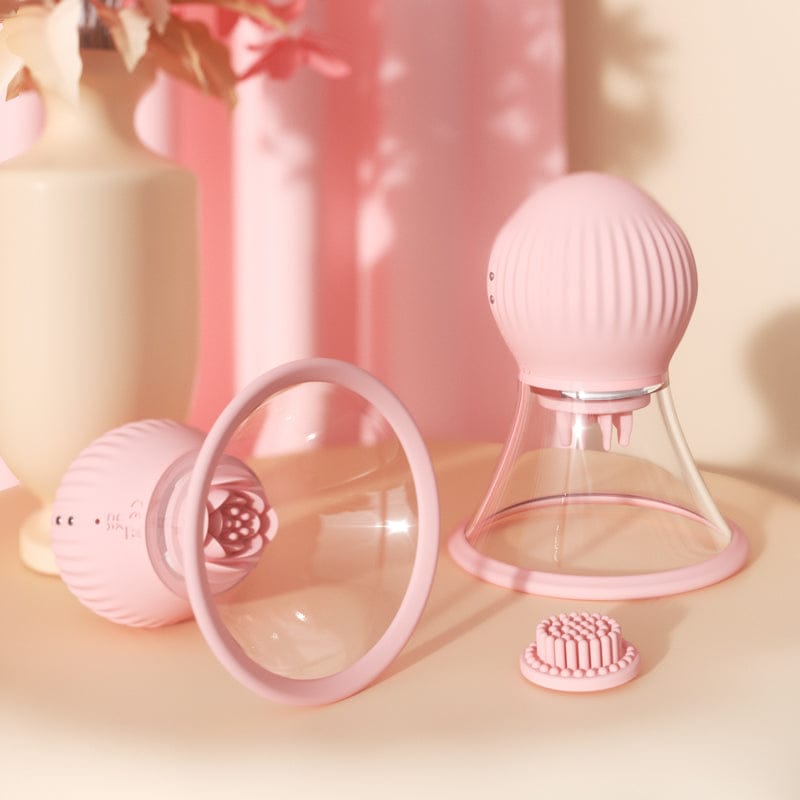 wireless nipple stimulate massager Sucking vibrator Nipple Clamp - product photo 2