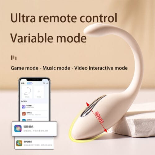 WOWYES A5 jump egg Electric Shock female vibrator - product photo 2