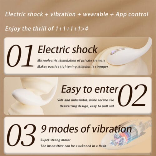 WOWYES A5 jump egg Electric Shock female vibrator - product photo 4