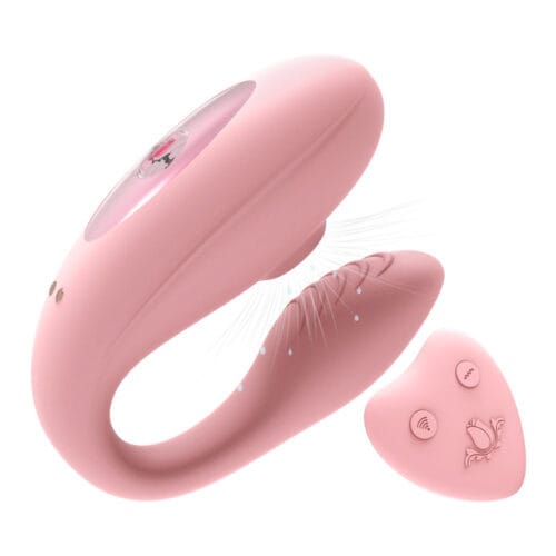 Wowyes A7 Remote Control Sucking Vibrator for Couples - main product photo