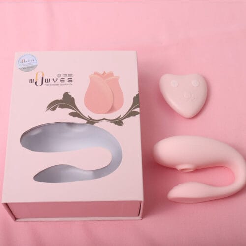Wowyes A7 Remote Control Sucking Vibrator for Couples - product photo 3