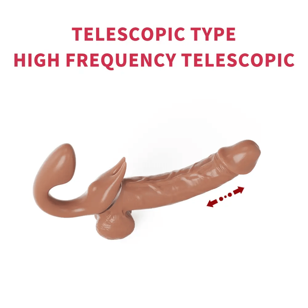 Yeain Lesbian Strapless Strap On Dildo Vibrator - main product photo